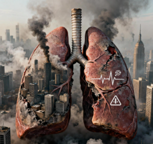 Air pollution health impact