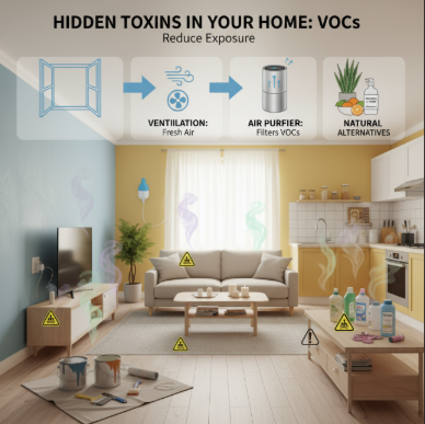 VOCs in home air